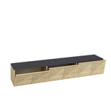 Comodă TV Artemis, Diverse culori, 180x37x45 cm - Stejar safir - Antracit | SKU: 475OLV1463 | Comodă TV Artemis, 180x37x45 cm, varianta Stejar safir - Antracit, produs pentru amenajarea locuinței, disponibil online în România la CasaMob