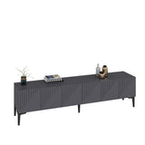 Comodă TV Artemis, Diverse culori, 180x37x45 cm - Antracit | SKU: 475OLV1461 | Comodă TV Artemis, 180x37x45 cm, varianta Antracit, produs pentru amenajarea locuinței, disponibil online în România la CasaMob