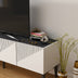 Comodă TV Draw - White, Black Marble, Alb - Negru, 154x37x45 cm, SKU 475OLV1464, imagine 5