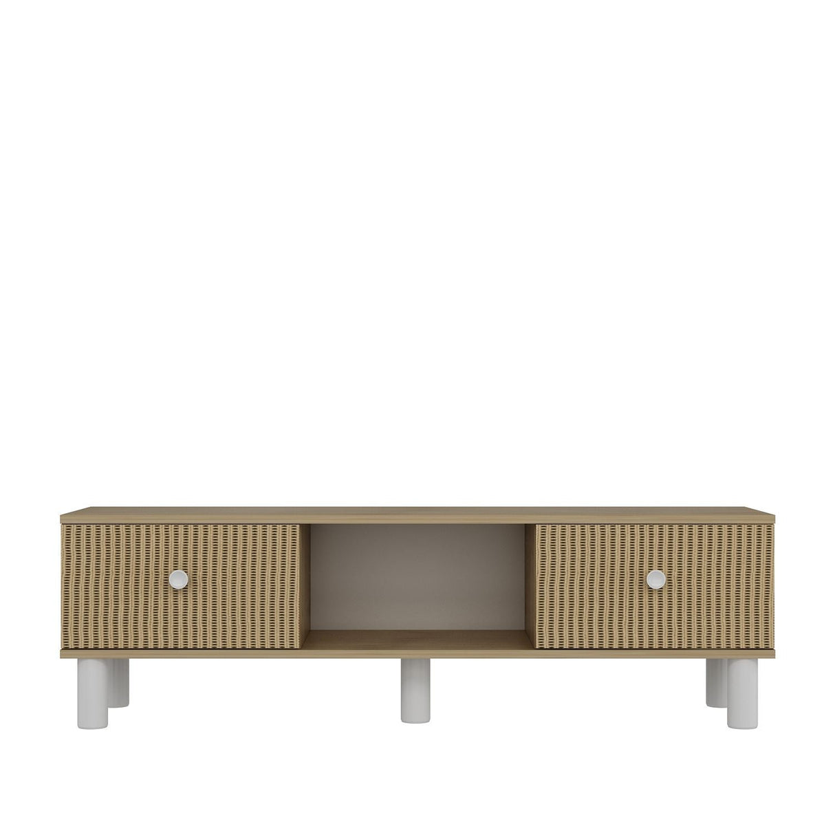 Comodă TV Mono, Diverse culori, 150x30x41 cm - Stejar safir - Hazeran | SKU: 475OLV1477 | Comodă TV Mono, 150x30x41 cm, varianta Stejar safir - Hazeran, produs pentru amenajarea locuinței, disponibil online în România la CasaMob