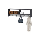 Cuier Sarandon, Diverse culori, 120x22x37 cm - Antracit - Alb | SKU: 475OLV1907 | Cuier Sarandon, 120x22x37 cm, varianta Antracit - Alb, produs pentru amenajarea locuinței, disponibil online în România la CasaMob