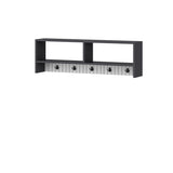 Cuier Sarandon, Diverse culori, 120x22x37 cm - Antracit - Alb | SKU: 475OLV1907 | Cuier Sarandon, 120x22x37 cm, varianta Antracit - Alb, produs pentru amenajarea locuinței, disponibil online în România la CasaMob