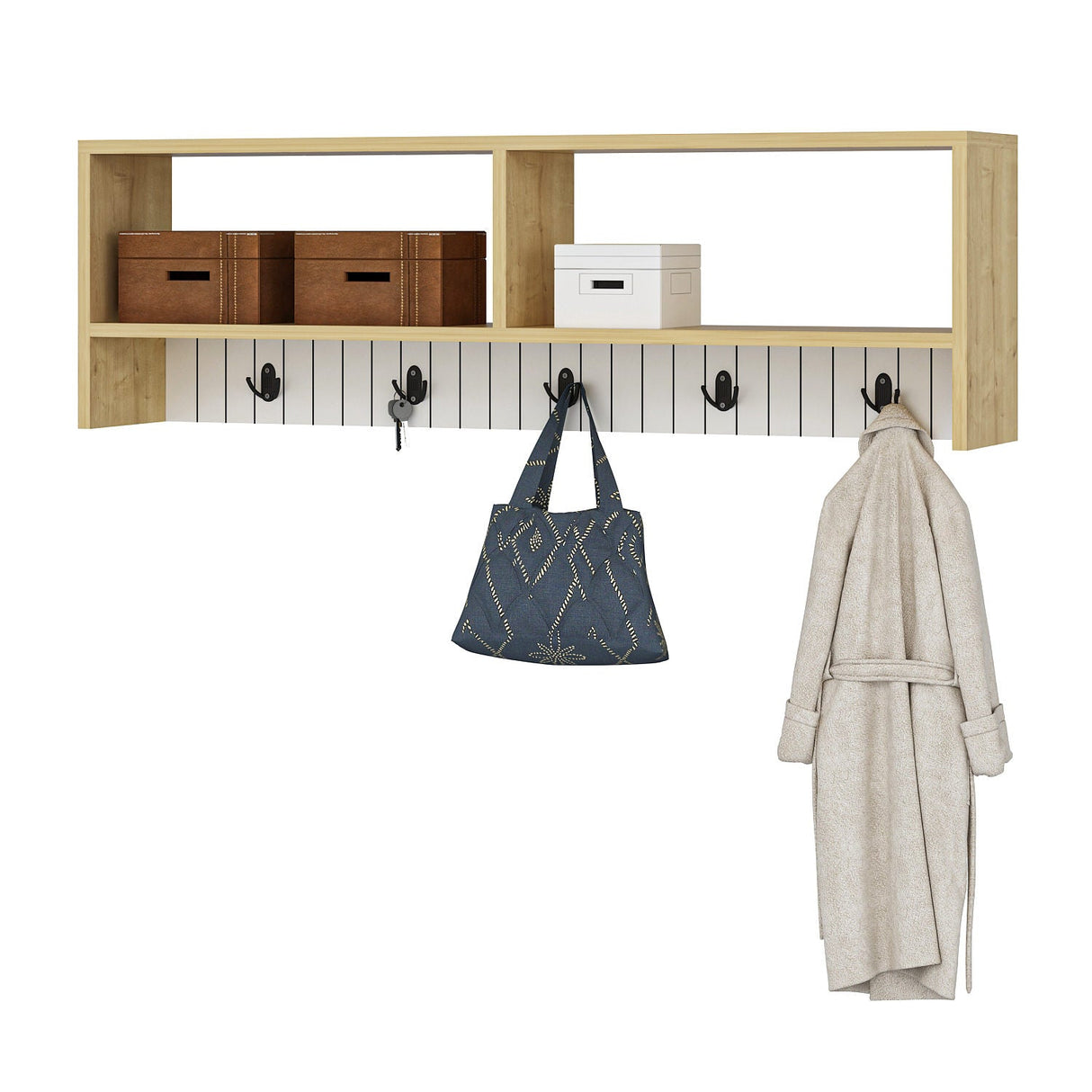Cuier Sarandon, Diverse culori, 120x22x37 cm - Alb - Sapphire | SKU: 475OLV1908 | Cuier Sarandon, 120x22x37 cm, varianta Alb - Sapphire, produs pentru amenajarea locuinței, disponibil online în România la CasaMob