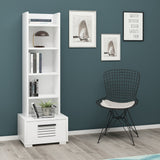 Bibliotecă Dawn, Diverse culori, 35x26x152 cm - Alb | SKU: 475OLV2109 | Bibliotecă Dawn, 35x26x152 cm, varianta Alb, produs pentru amenajarea locuinței, disponibil online în România la CasaMob