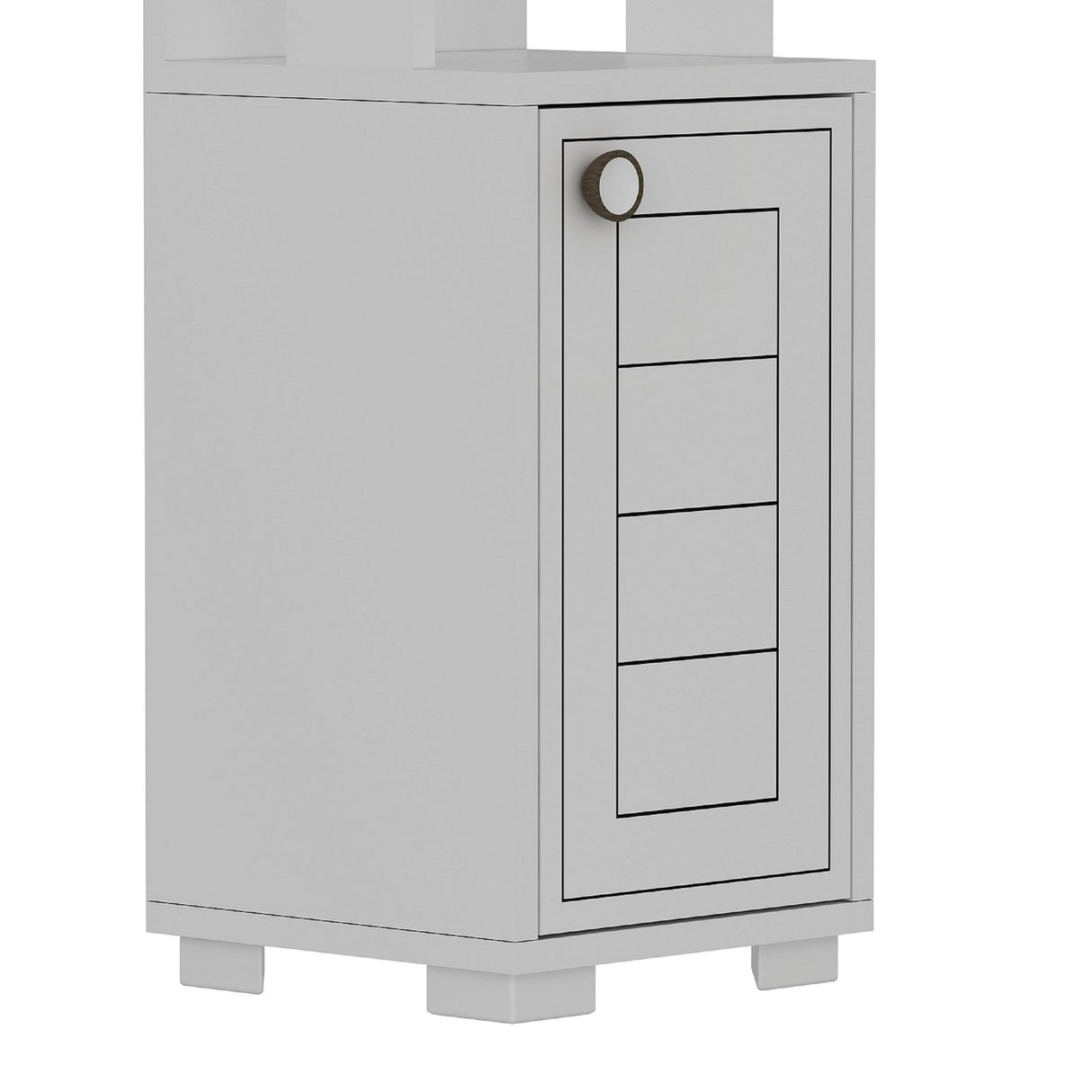 Bibliotecă Anka, Diverse culori, 30x22x135 cm - Alb | SKU: 475OLV2113 | Bibliotecă Anka, 30x22x135 cm, varianta Alb, produs pentru amenajarea locuinței, disponibil online în România la CasaMob