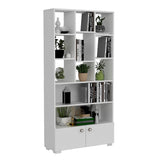 Bibliotecă Penguen, Diverse culori, 94x30x187 cm - Alb | SKU: 475OLV2124 | Bibliotecă Penguen, 94x30x187 cm, varianta Alb, produs pentru amenajarea locuinței, disponibil online în România la CasaMob
