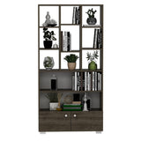 Bibliotecă Penguen, Diverse culori, 94x30x187 cm - Nuc | SKU: 475OLV2125 | Bibliotecă Penguen, 94x30x187 cm, varianta Nuc, produs pentru amenajarea locuinței, disponibil online în România la CasaMob