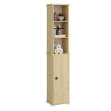 Dulap de baie Niles, Diverse culori, 33x35x188 cm - Stejar safir | SKU: 475OLV2411 | Dulap de baie Niles, 33x35x188 cm, varianta Stejar safir, produs pentru amenajarea locuinței, disponibil online în România la CasaMob