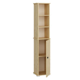 Dulap de baie Niles, Diverse culori, 33x35x188 cm - Stejar safir | SKU: 475OLV2411 | Dulap de baie Niles, 33x35x188 cm, varianta Stejar safir, produs pentru amenajarea locuinței, disponibil online în România la CasaMob