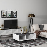 Set mobilă pentru sufragerie Draw, Diverse culori - Alb - Negru | SKU: 475OLV2802 | Set mobilă pentru sufragerie Draw, varianta Alb - Negru, produs pentru amenajarea locuinței, disponibil online în România la CasaMob