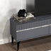 Antracit - Argintiu | SKU: 475OLV2902 | Comodă TV Defne, 180x30x45 cm, varianta Antracit - Argintiu, produs pentru amenajarea locuinței, disponibil online în România la CasaMob