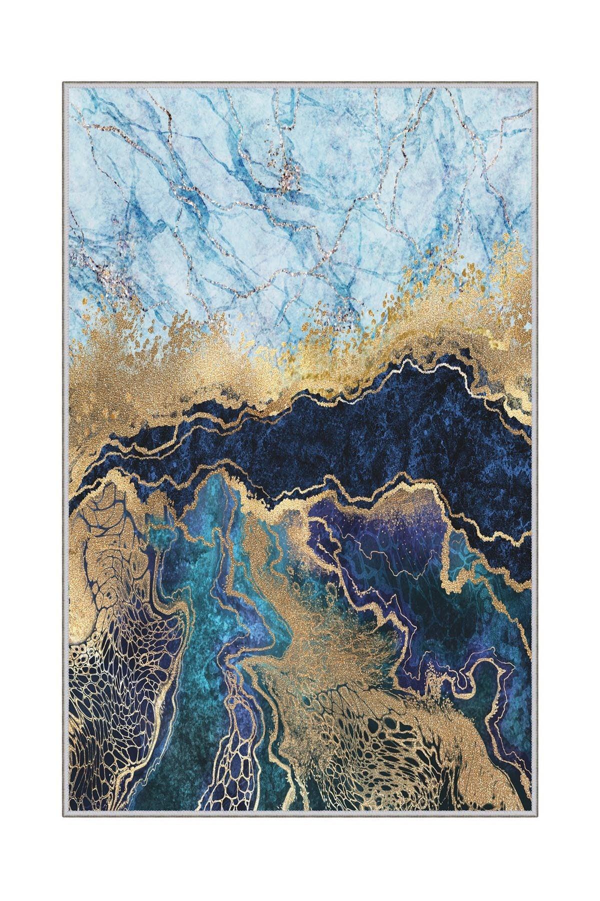 Covor de living / dormitor HMNT768, Multicolor