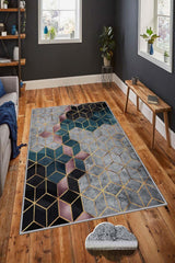 Covor de living / dormitor HMNT774, Multicolor (diverse dimensiuni) - 100 x 200, SKU 478HFT1233