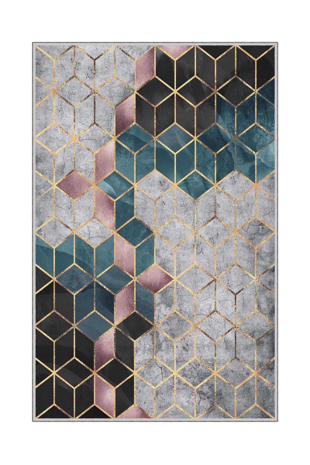 Covor de living / dormitor HMNT774, Multicolor (diverse dimensiuni) - 100 x 200, SKU 478HFT1233