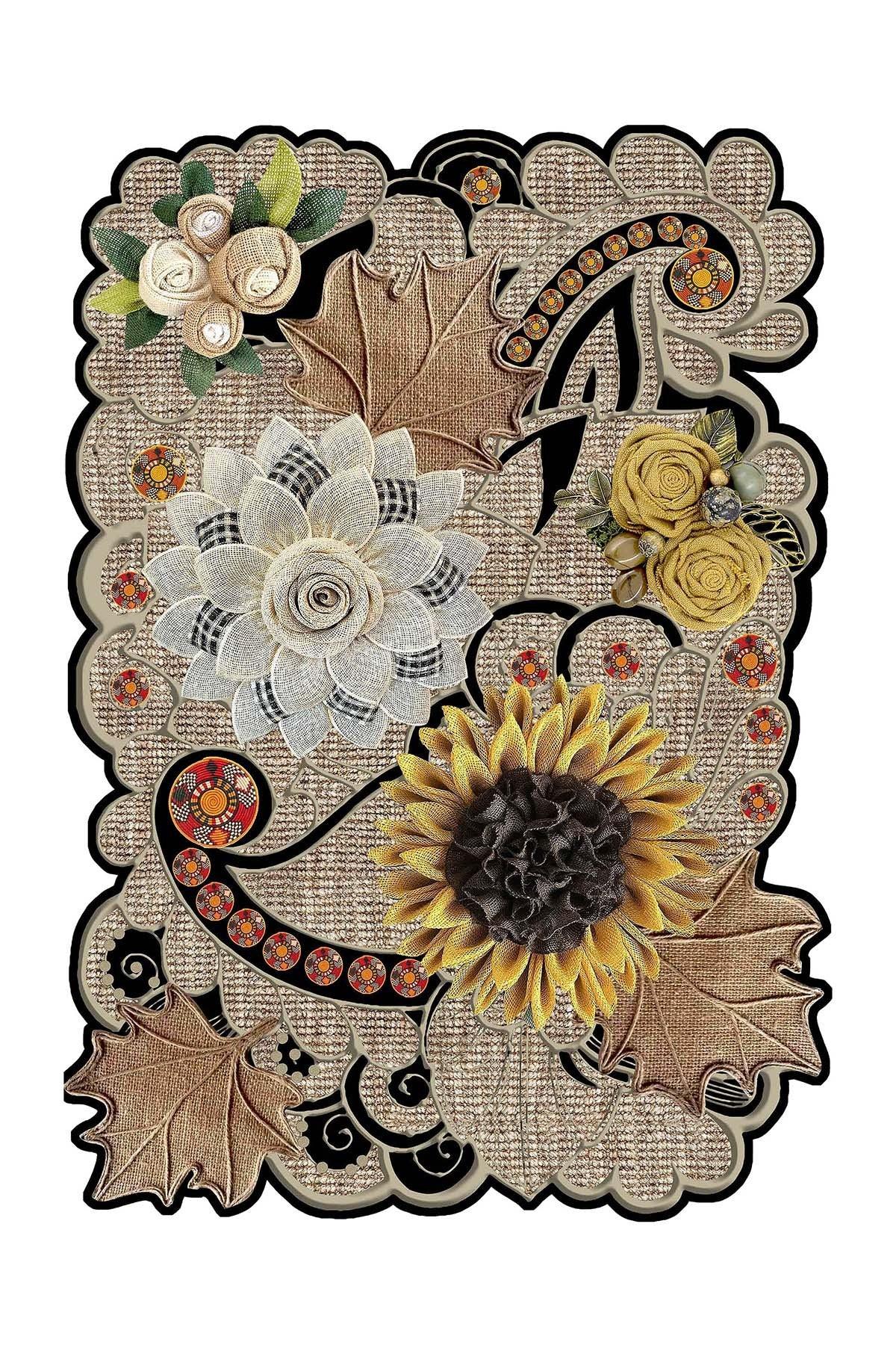 Covor de living / dormitor HMNT974, Multicolor