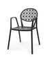 Scaun N00255, Negru, 40x42x84 cm, SKU 485NBL1111, imagine 1