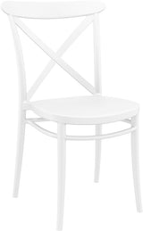 Set 4 scaune N00002, Alb, 51x51x87 cm, SKU 485NBL1114, imagine 1
