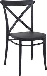 Set 4 scaune N00003, Negru, 51x51x87 cm, SKU 485NBL1115, imagine 1