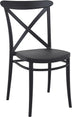 Set 4 scaune N00003, Negru, 51x51x87 cm, SKU 485NBL1115, imagine 1