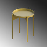 Măsuță de cafea Shb-002-B, Auriu, 44x44x57 cm