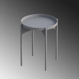 Măsuță de cafea Shb-002-D, Gri, 44x44x57 cm