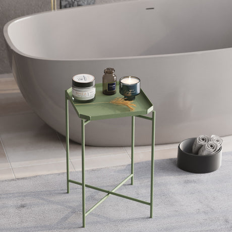 Măsuță de cafea Shb-008-D, Verde, 46x46x56 cm