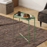 Măsuță de cafea Shb-009-D, Verde, 26x40x56 cm