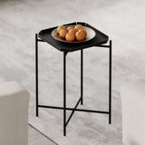Măsuță de cafea Shb-008, Negru, 46x46x56 cm