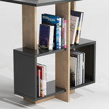 Birou Lagomood Side, Diverse culori, 120x60x73 cm - Antracit - Stejar | SKU: 492LGM1118 | Birou Lagomood Side, 120x60x73 cm, varianta Antracit - Stejar, produs pentru amenajarea locuinței, disponibil online în România la CasaMob