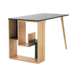 Birou Sally, Diverse culori, 120x60x73 cm - Antracit - Stejar | SKU: 492LGM1169 | Birou Sally, 120x60x73 cm, varianta Antracit - Stejar, produs pentru amenajarea locuinței, disponibil online în România la CasaMob