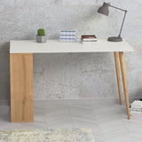 Birou Sally, Diverse culori, 120x60x73 cm - Alb - Stejar | SKU: 492LGM1170 | Birou Sally, 120x60x73 cm, varianta Alb - Stejar, produs pentru amenajarea locuinței, disponibil online în România la CasaMob