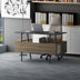 Antracit - Nuc | SKU: 492LGM1172 | Birou Irony, 120x60x74 cm, varianta Antracit - Nuc, produs pentru amenajarea locuinței, disponibil online în România la CasaMob