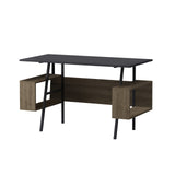 Birou Irony, Diverse culori, 120x60x74 cm - Antracit - Nuc | SKU: 492LGM1172 | Birou Irony, 120x60x74 cm, varianta Antracit - Nuc, produs pentru amenajarea locuinței, disponibil online în România la CasaMob