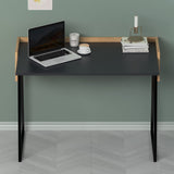Birou Rone, Diverse culori, 104x57x78 cm - Antracit - Stejar | SKU: 492LGM1175 | Birou Rone, 104x57x78 cm, varianta Antracit - Stejar, produs pentru amenajarea locuinței, disponibil online în România la CasaMob
