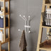 Cuier de hol metalic Metal Wall Hook Classic 1, Alb, 23x13 cm, SKU 494PYT1149