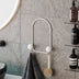 Cuier de hol metalic Metal Wall Hook Minimal 3, Alb, 25x7 cm, SKU 494PYT1157