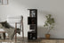 Bibliotecă Alin, Antracit, 25x27x95 cm, SKU 495SSE1213, imagine 1