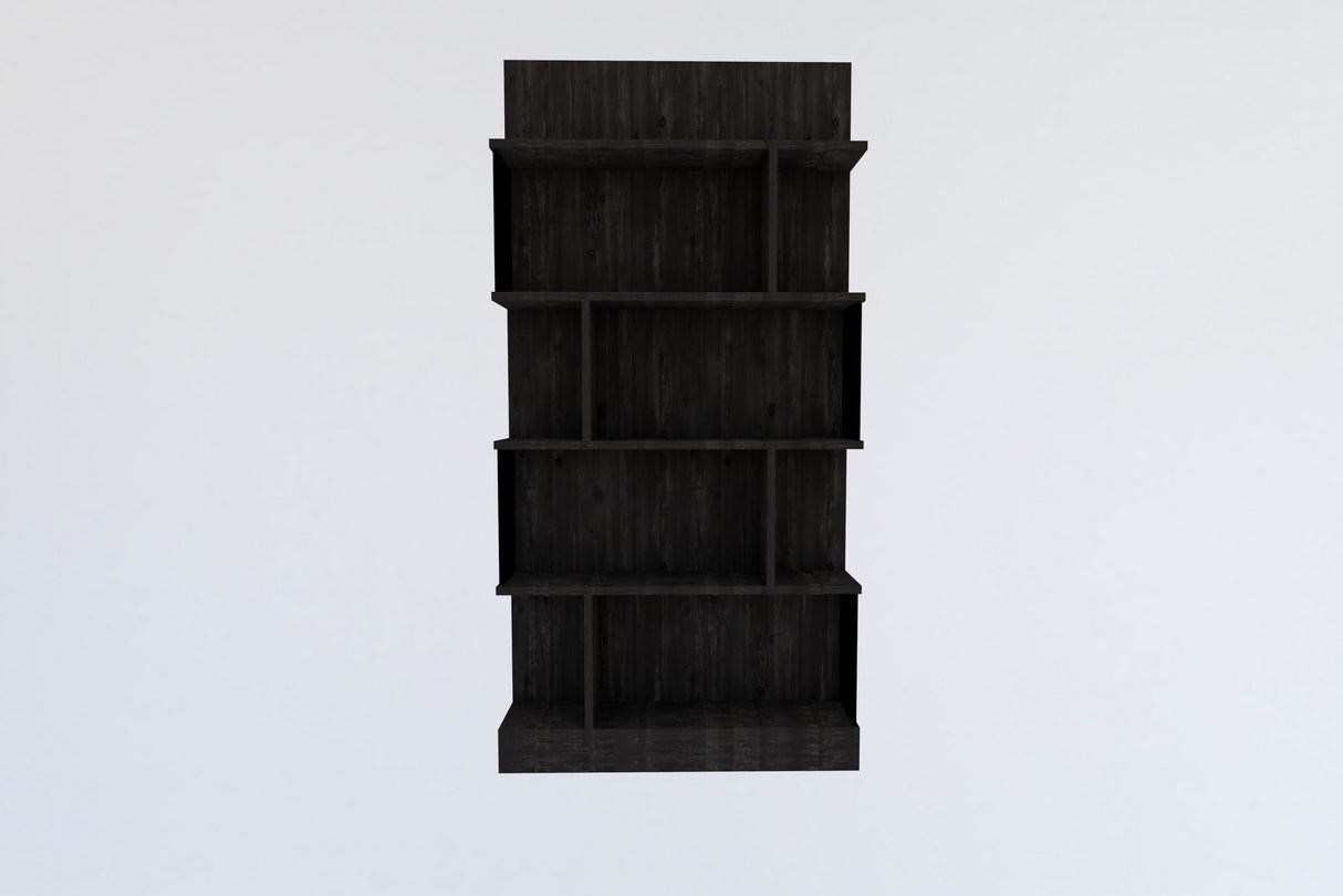 Bibliotecă Alex - Antrachite, Antracit, 80x22x160 cm