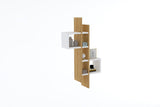 Raft de perete Emag 8 Rafturi, 54 x 108 x 20 cm - Alb, SKU 495SSE1110