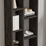 Bibliotecă Tomi, Antracit, 44x20x150 cm