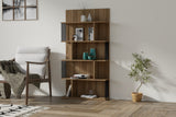Bibliotecă Alex, Diverse culori, 80x22x160 cm - Nuc | SKU: 495SSE1232 | Bibliotecă Alex, 80x22x160 cm, varianta Nuc, produs pentru amenajarea locuinței, disponibil online în România la CasaMob