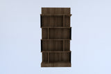 Bibliotecă Alex, Diverse culori, 80x22x160 cm - Nuc | SKU: 495SSE1232 | Bibliotecă Alex, 80x22x160 cm, varianta Nuc, produs pentru amenajarea locuinței, disponibil online în România la CasaMob