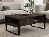 Măsuță de cafea Devon Orta, Diverse culori, Diverse dimensiuni - Antracit - 100x60x44 cm | SKU: 495SSE1301 | Măsuță de cafea Devon Orta, varianta Antracit - 100x60x44 cm, produs pentru amenajarea locuinței, disponibil online în România la CasaMob