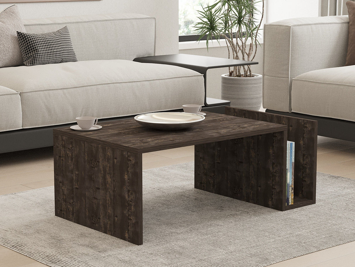 Măsuță de cafea Memo, Diverse culori, 87x50x32 cm - Antracit | SKU: 495SSE1308 | Măsuță de cafea Memo, 87x50x32 cm, varianta Antracit, produs pentru amenajarea locuinței, disponibil online în România la CasaMob
