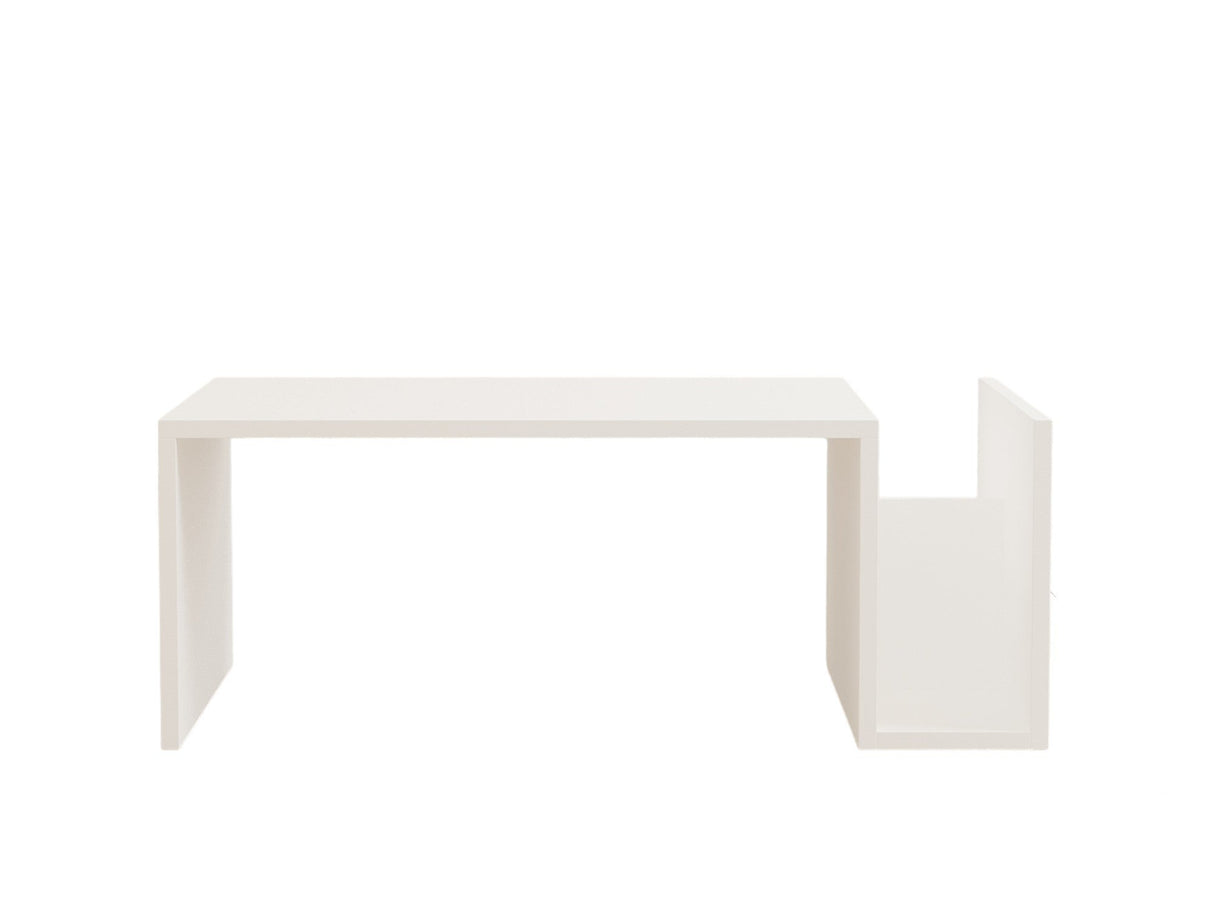 Măsuță de cafea Memo, Diverse culori, 87x50x32 cm - Alb | SKU: 495SSE1309 | Măsuță de cafea Memo, 87x50x32 cm, varianta Alb, produs pentru amenajarea locuinței, disponibil online în România la CasaMob