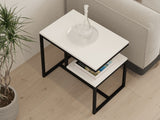 Măsuță de cafea Wengen, Diverse culori, 60x40x52 cm - Alb | SKU: 495SSE1310 | Măsuță de cafea Wengen, 60x40x52 cm, varianta Alb, produs pentru amenajarea locuinței, disponibil online în România la CasaMob