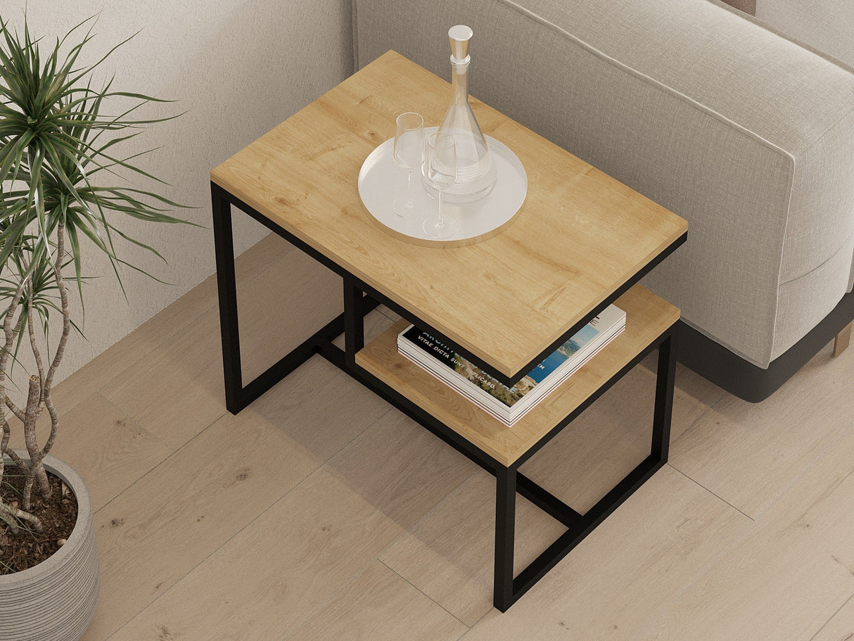 Măsuță de cafea Wengen, Diverse culori, 60x40x52 cm - Sapphire | SKU: 495SSE1311 | Măsuță de cafea Wengen, 60x40x52 cm, varianta Sapphire, produs pentru amenajarea locuinței, disponibil online în România la CasaMob