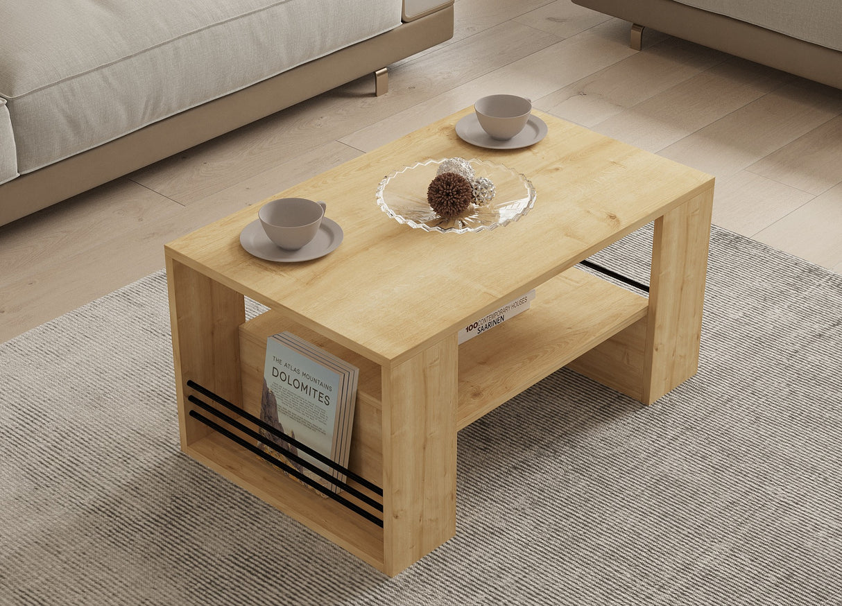 Măsuță de cafea Iris, Diverse culori, 80x50x40 cm - Sapphire | SKU: 495SSE1319 | Măsuță de cafea Iris, 80x50x40 cm, varianta Sapphire, produs pentru amenajarea locuinței, disponibil online în România la CasaMob