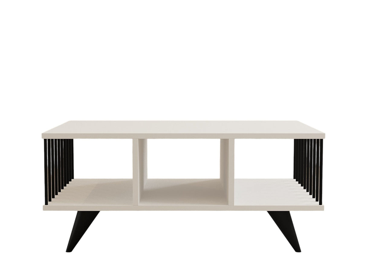 Măsuță de cafea Bert, Diverse culori, 90x60x40 cm - Alb | SKU: 495SSE1322 | Măsuță de cafea Bert, 90x60x40 cm, varianta Alb, produs pentru amenajarea locuinței, disponibil online în România la CasaMob