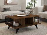 Măsuță de cafea Bert, Diverse culori, 90x60x40 cm - Nuc | SKU: 495SSE1325 | Măsuță de cafea Bert, 90x60x40 cm, varianta Nuc, produs pentru amenajarea locuinței, disponibil online în România la CasaMob